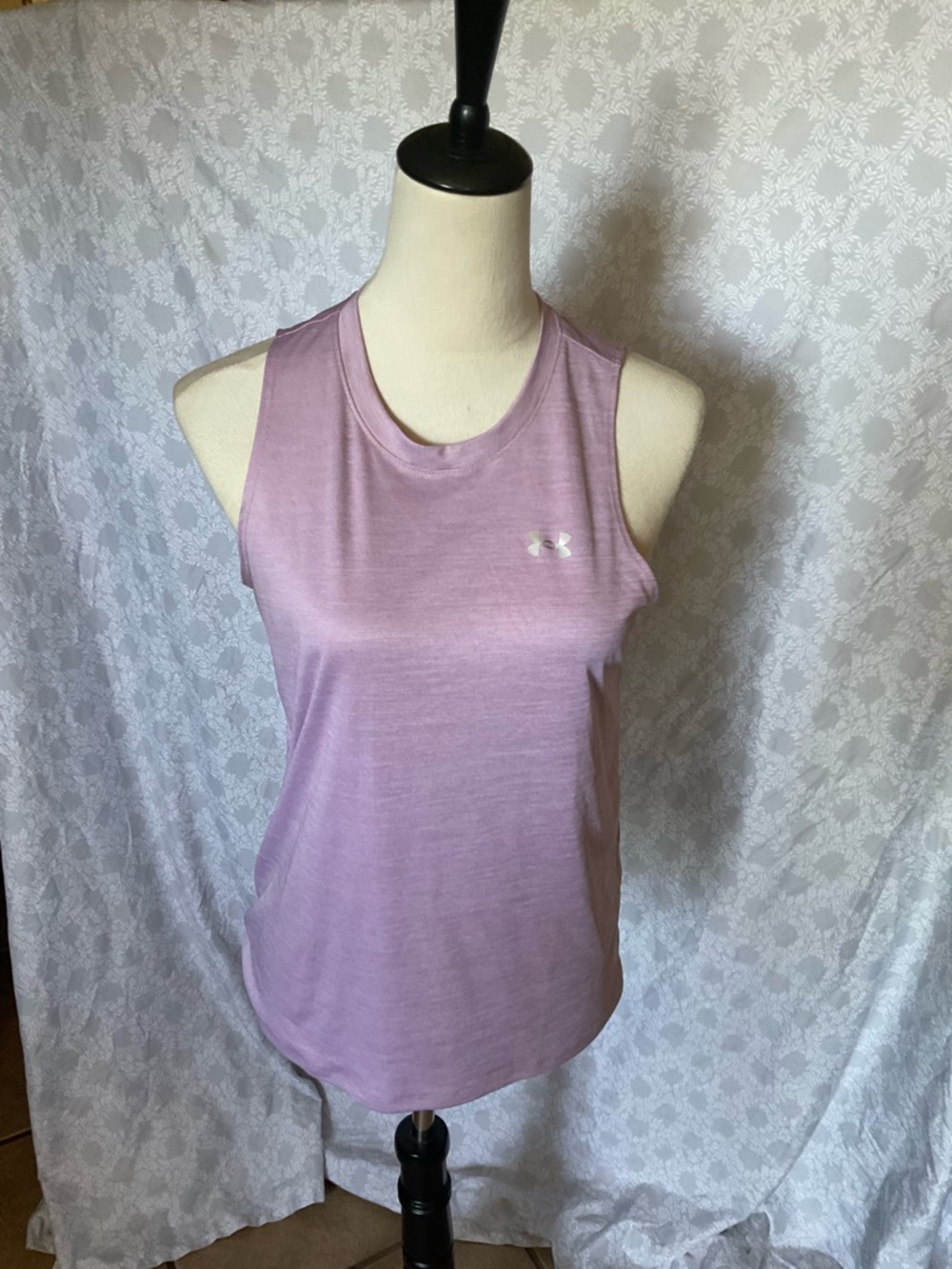 Under Armour Lavender Sleeveless Performance Tank